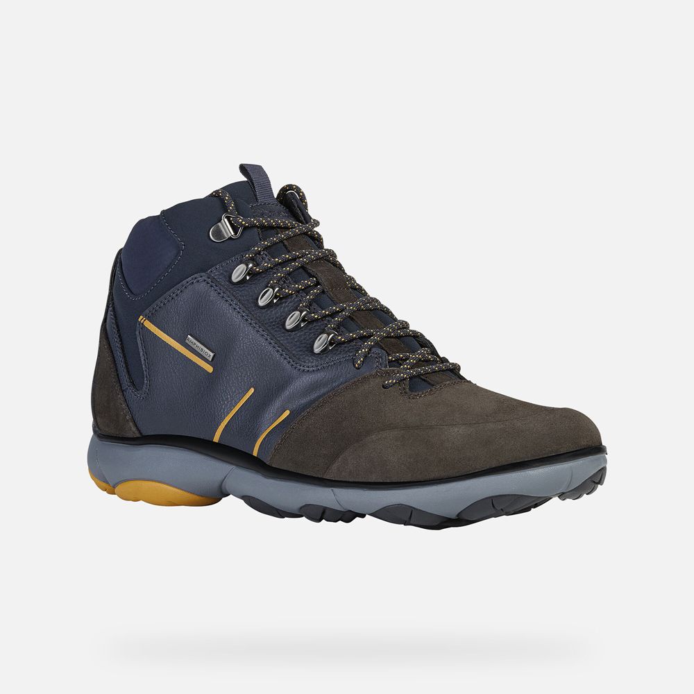 Geox Boots Navy Nebula 4 X 4 Abx - Geox Mens Shoes - UGEQDS672